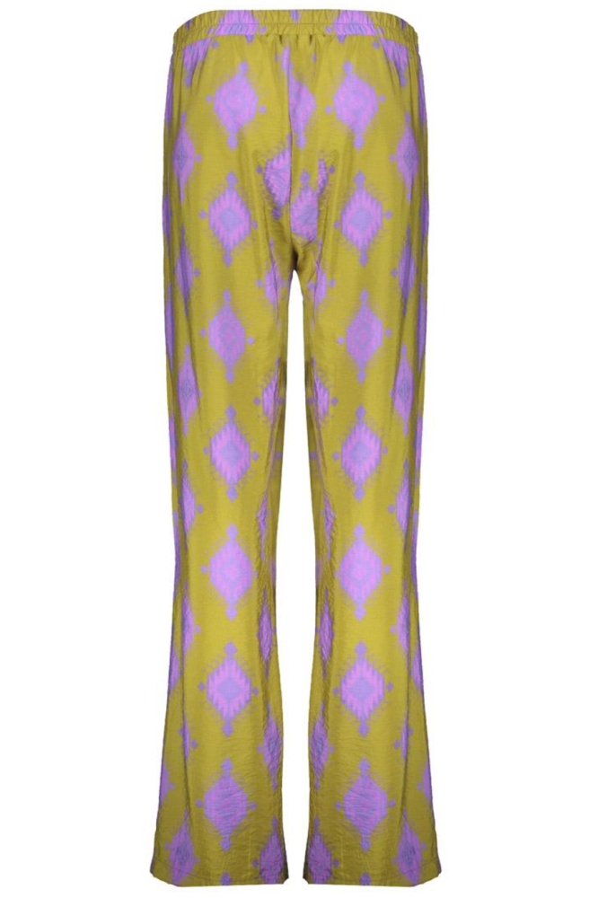 AZTEC BROEK 51225 20 Green/Purple